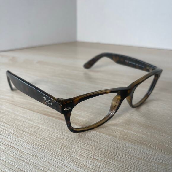 Ray-Ban RB2132 New Wayfarer 902 Sunglasses Tortoise Frames Only 52-18 Italy - Picture 1 of 11